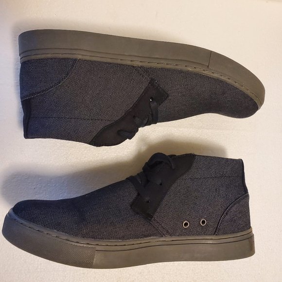 Lugz Other - Lugz Arbor Denim Mid-Top Flexastride Memory Foam Lace-Up Sneaker Shoes - (12)